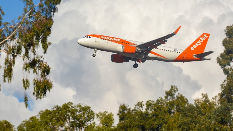 Photo of OE-IJN - EasyJet Airbus A320 at TLV on AeroXplorer Aviation Database