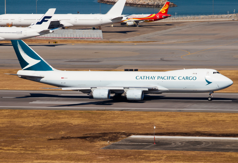 Photo of B-LJB - Cathay Pacific Cargo Boeing 747-8F at HKG on AeroXplorer Aviation Database