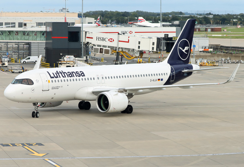 Photo of D-AIJA - Lufthansa Airbus A320NEO at LHR on AeroXplorer Aviation Database