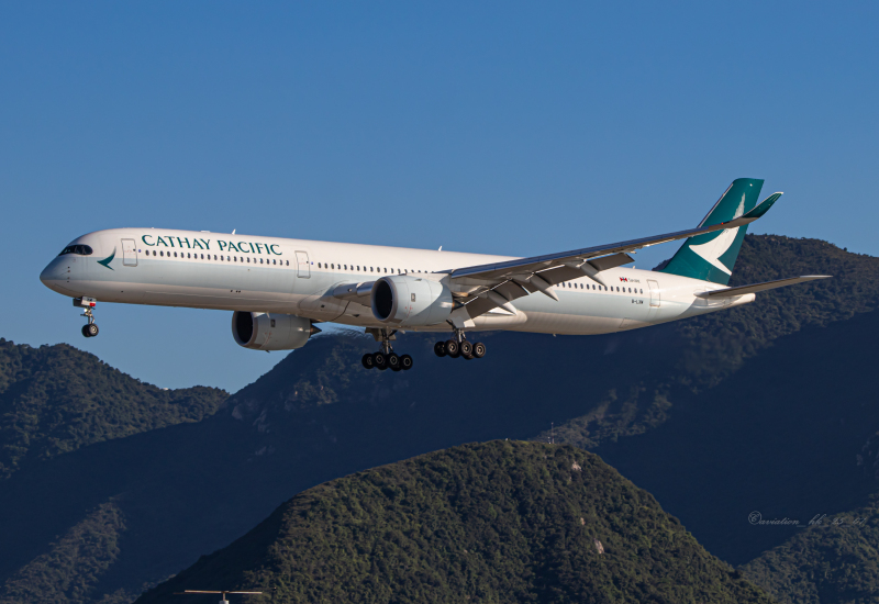 Photo of B-LXM - Cathay Pacific Airbus A350-1000 at HKG on AeroXplorer Aviation Database