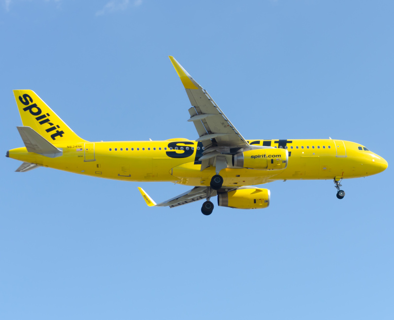 Photo of N634NK - Spirit Airlines Airbus A320 at EWR on AeroXplorer Aviation Database