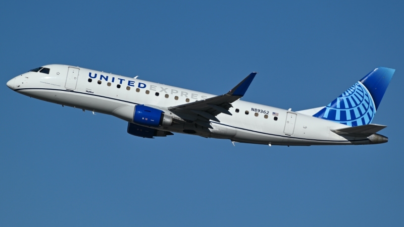 Photo of N89362 - United Express Embraer E175 at RNO on AeroXplorer Aviation Database