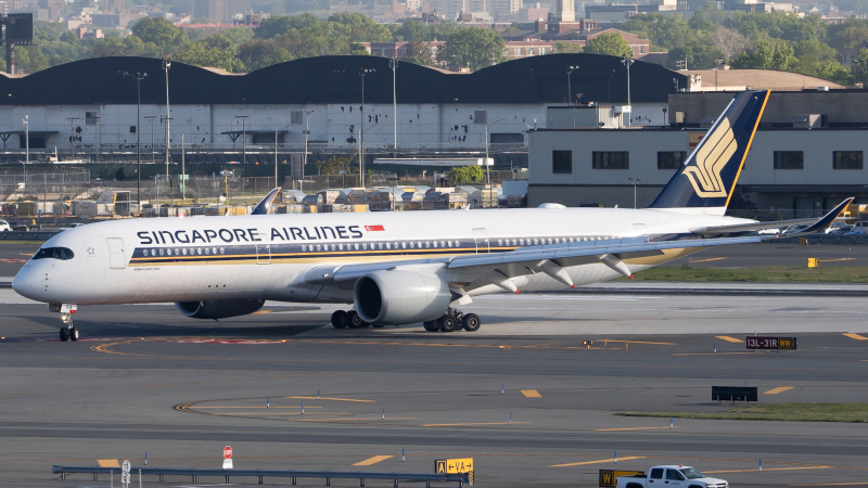 Photo of 9V-SGA - Singapore Airlines Airbus A350-900ULR at JFK on AeroXplorer Aviation Database