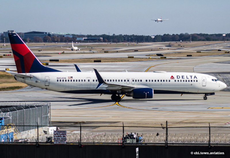 Photo of N854DN - Delta Airlines Boeing 737-900ER at ATL on AeroXplorer Aviation Database