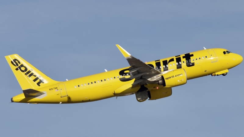 Photo of N917NK - Spirit Airlines Airbus A320 NEO at IAH on AeroXplorer Aviation Database