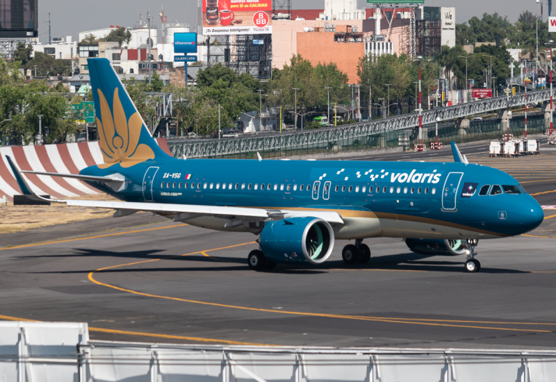 Photo of XA-VSG - Volaris Airbus A320NEO at MEX on AeroXplorer Aviation Database