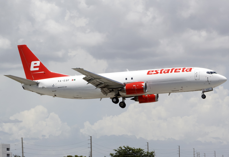 Photo of XA-ESF - Estafeta Carga AÃ©rea Boeing 737-400 at MIA on AeroXplorer Aviation Database