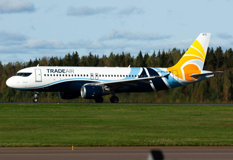 Photo of 9A-BTG - TRADE AIR Airbus A320 at HEL on AeroXplorer Aviation Database
