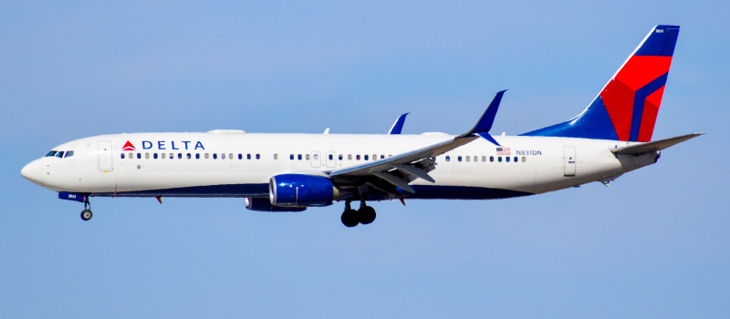 Photo of N831DN - Delta Airlines Boeing 737-900 at DEN on AeroXplorer Aviation Database