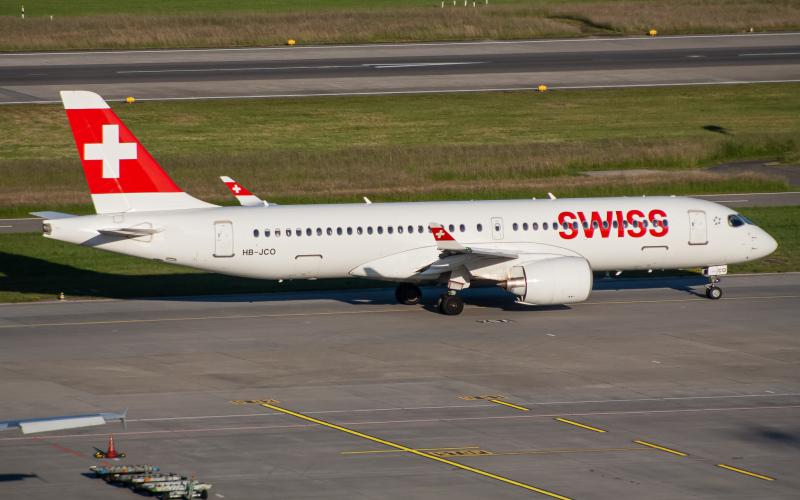 Photo of HB-JCO - Swiss International Air Lines Airbus A220-300 at ZRH on AeroXplorer Aviation Database