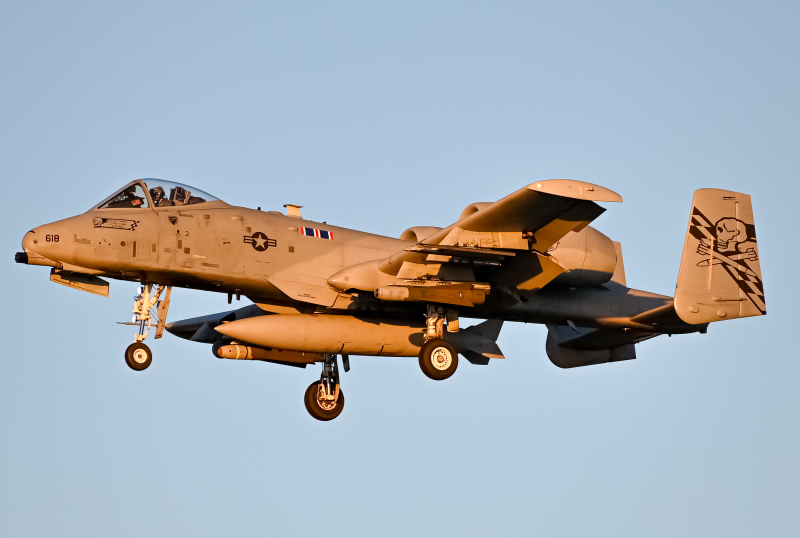 Photo of 78-0618 - USAF- United States Air Force  Fairchild A-10 Thunderbolt at NZY on AeroXplorer Aviation Database