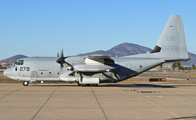 Photo of 170278 - USMC - United States Marine Corp Lockheed Martin KC-130J Hercules at SDM on AeroXplorer Aviation Database