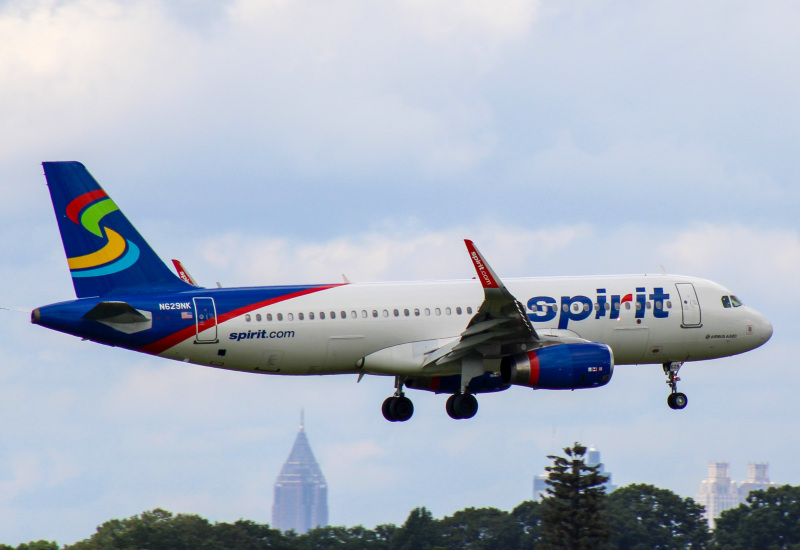 Photo of N629NK - Spirit Airlines Airbus A320 at ATL on AeroXplorer Aviation Database