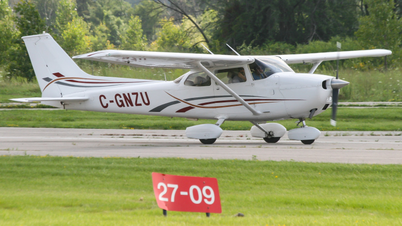 Photo of C-GNZU - Private Cessna 172 at CZBA on AeroXplorer Aviation Database