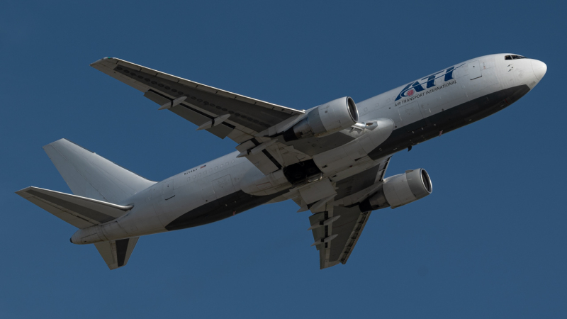 Photo of N714AX - Air Transport International Boeing 767-200F at ATL on AeroXplorer Aviation Database