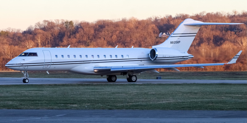 Photo of N605RP - PRIVATE  Bombardier global Express at LUK on AeroXplorer Aviation Database