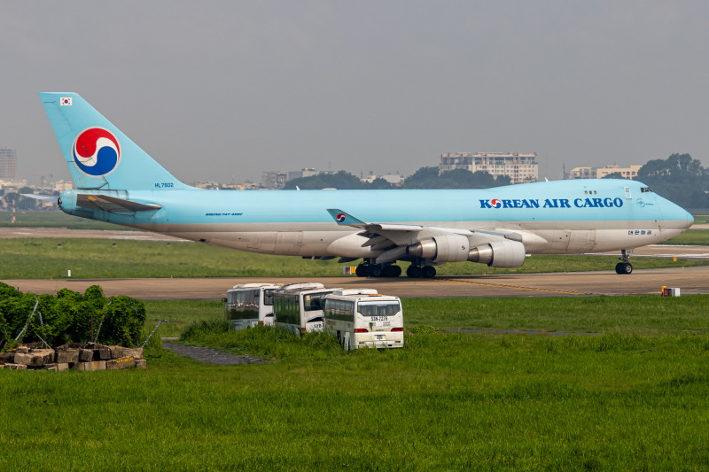 Photo of HL7602 - Korean Air Cargo Boeing 747-400F at SGN on AeroXplorer Aviation Database