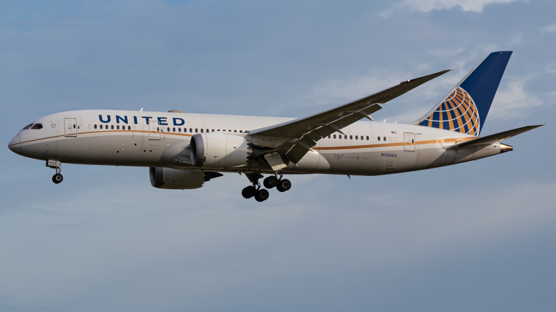 Photo of N26902 - United Airlines Boeing 787-8 at SIN on AeroXplorer Aviation Database