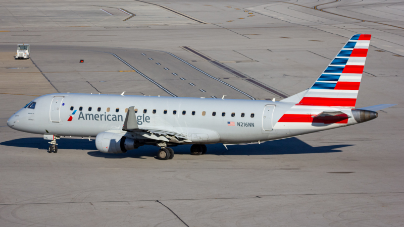 Photo of N216NN - American Eagle Embraer E175 at CMH on AeroXplorer Aviation Database