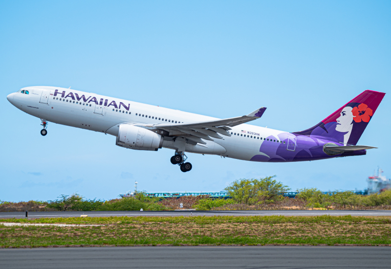 Photo of N393HA - Hawaiian Airlines Airbus A330-200 at HNL on AeroXplorer Aviation Database