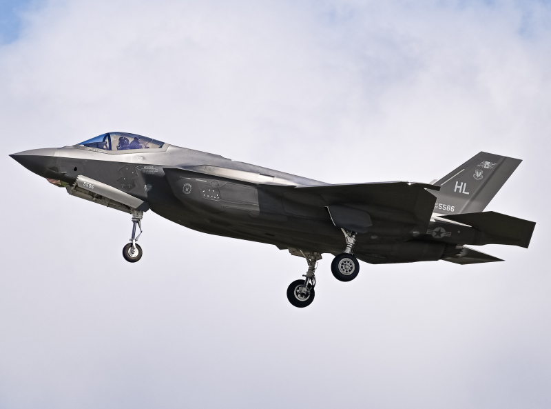 Photo of 20-5586 - USAF - United States Air Force Lockheed Martin F-35 Lightning at NZY on AeroXplorer Aviation Database