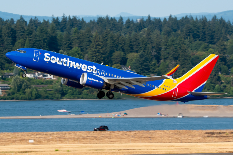 Photo of N8918Q - Southwest Airlines Boeing 737 MAX 8 at PDX on AeroXplorer Aviation Database