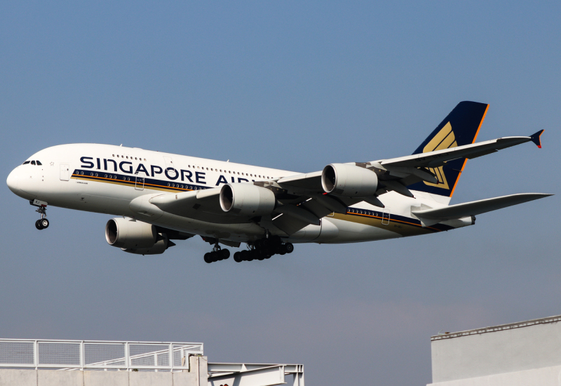 Photo of 9V-SKJ - Singapore Airlines Airbus A380-800 at HKG on AeroXplorer Aviation Database