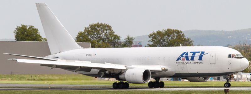 Photo of N739AX - Air Transport International Boeing 767-200F at ABE on AeroXplorer Aviation Database