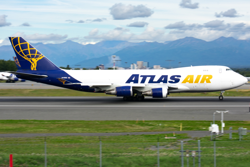 Photo of N416MC - Atlas Air Boeing 747-400F at ANC on AeroXplorer Aviation Database