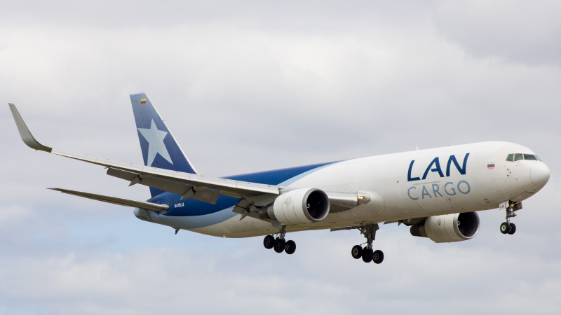 Photo of N418LA - LATAM Cargo Boeing 767-300F at MIA on AeroXplorer Aviation Database