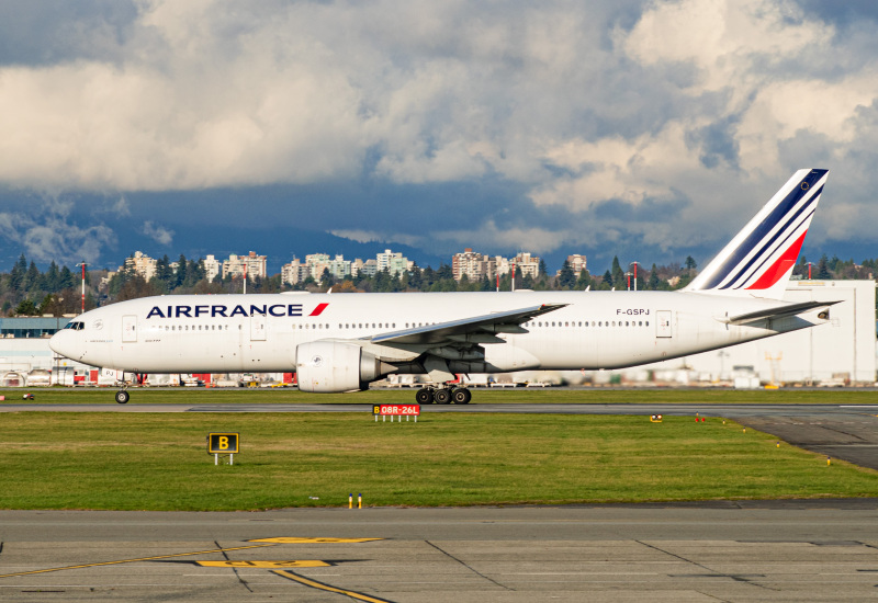 Photo of F-GSPJ - Air France Boeing 777-200 at YVR on AeroXplorer Aviation Database