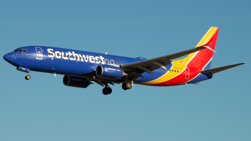 Photo of N8662F - Southwest Airlines Boeing 737-800 at BWI on AeroXplorer Aviation Database