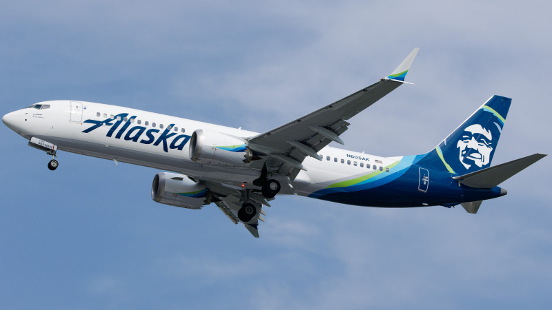 Photo of N805AK - Alaska Airlines Boeing 737 MAX 8 at TPA on AeroXplorer Aviation Database