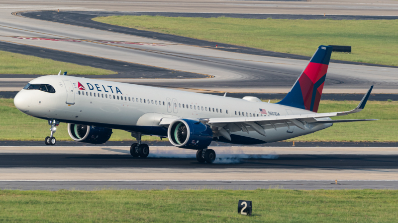 Photo of N501DA - Delta Airlines Airbus A321NEO at ATL on AeroXplorer Aviation Database
