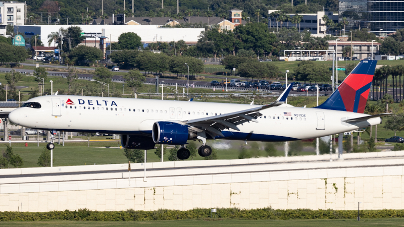 Photo of N511DE - Delta Airlines Airbus A321NEO at TPA on AeroXplorer Aviation Database