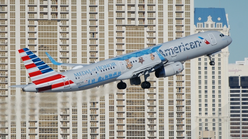 Photo of N167AN - American Airlines Airbus A321-200 at AS on AeroXplorer Aviation Database