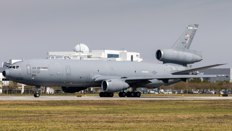 Photo of 83-0075 - USAF - United States Air Force McDonnell Douglas KC-10 Extender at DAB on AeroXplorer Aviation Database