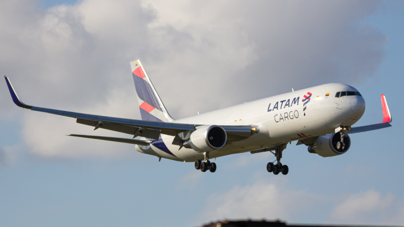 Photo of N524LA - LATAM Cargo Boeing 767-300F at MIA on AeroXplorer Aviation Database
