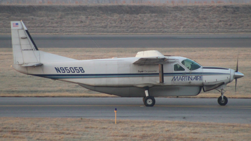 Photo of N9505B - Martinaire  Cessna 208 Caravan  at MDT on AeroXplorer Aviation Database