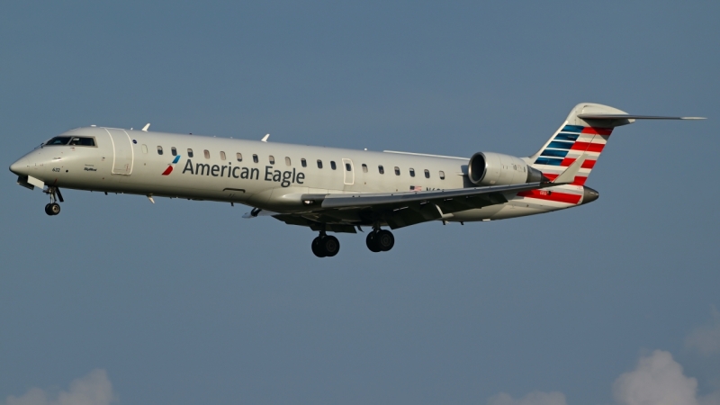 Photo of N632SK - American Eagle Mitsubishi CRJ-700 at DFW on AeroXplorer Aviation Database