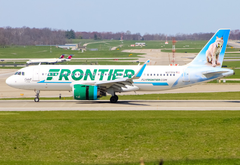 Photo of N377FR - Frontier Airlines Airbus A320NEO at CVG on AeroXplorer Aviation Database
