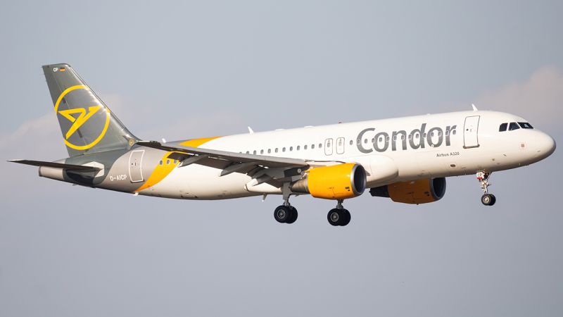 Photo of D-AICP - Condor Airbus A320 at VIE on AeroXplorer Aviation Database