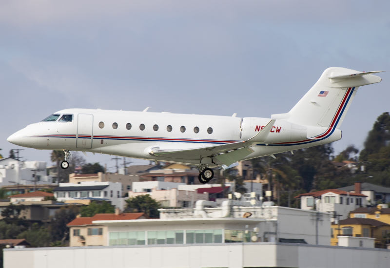Photo of N84CW - PRIVATE Gulfstream G280 at SAN on AeroXplorer Aviation Database