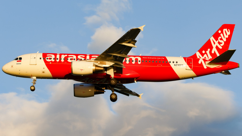 Photo of N216FR - AirAsia Airbus A320 at TPA on AeroXplorer Aviation Database