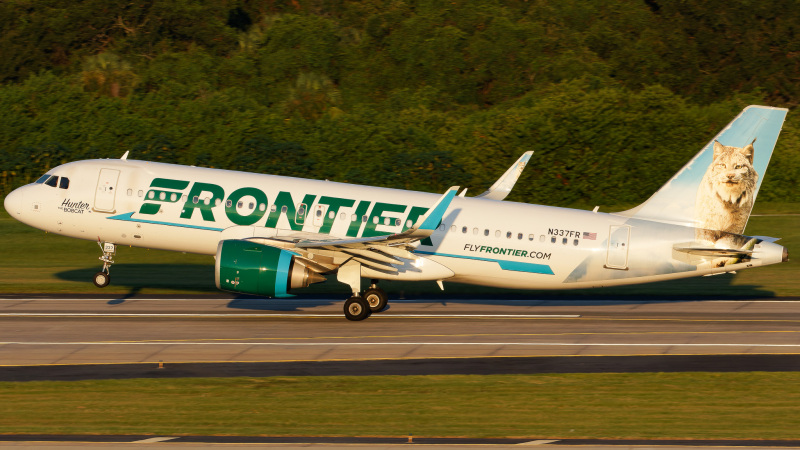Photo of N337FR - Frontier Airlines Airbus A320NEO at TPA on AeroXplorer Aviation Database