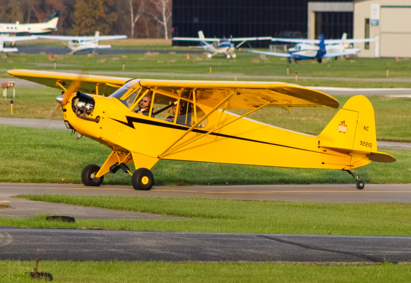 Photo of 92210 - PRIVATE  Piper Cub at I69 on AeroXplorer Aviation Database