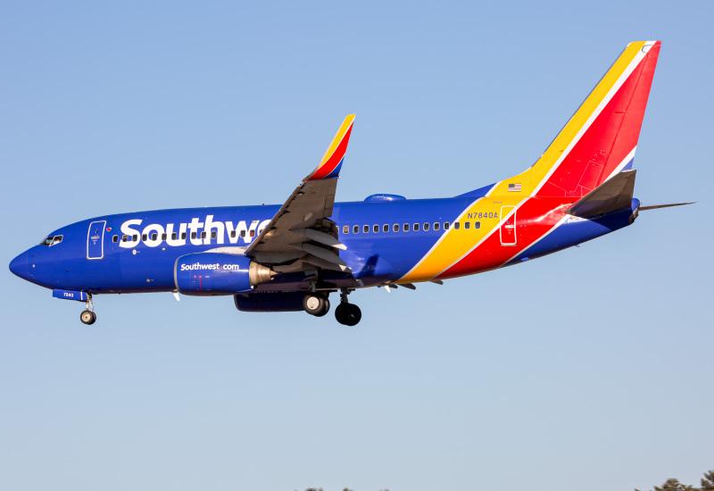 Photo of N7804A - Southwest Airlines Boeing 737-700 at BWI on AeroXplorer Aviation Database
