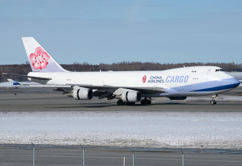 Photo of B-18723 - China Airlines Cargo Boeing 747-400F at ANC on AeroXplorer Aviation Database