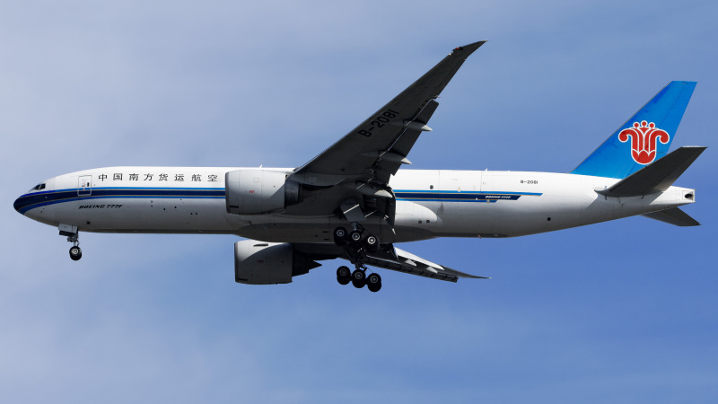 Photo of B-2081 - China Southern Cargo Boeing 777-F at JFK on AeroXplorer Aviation Database