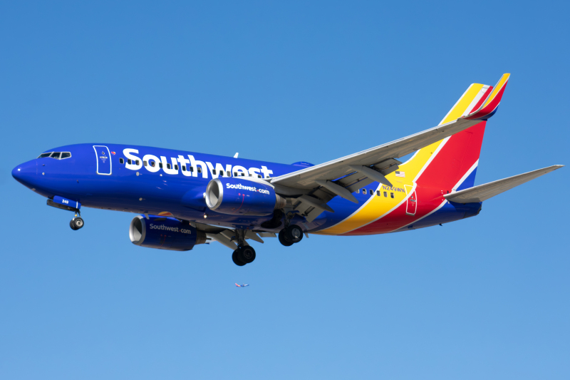 Photo of N249WN - Southwest Airlines Boeing 737-700 at SJC on AeroXplorer Aviation Database